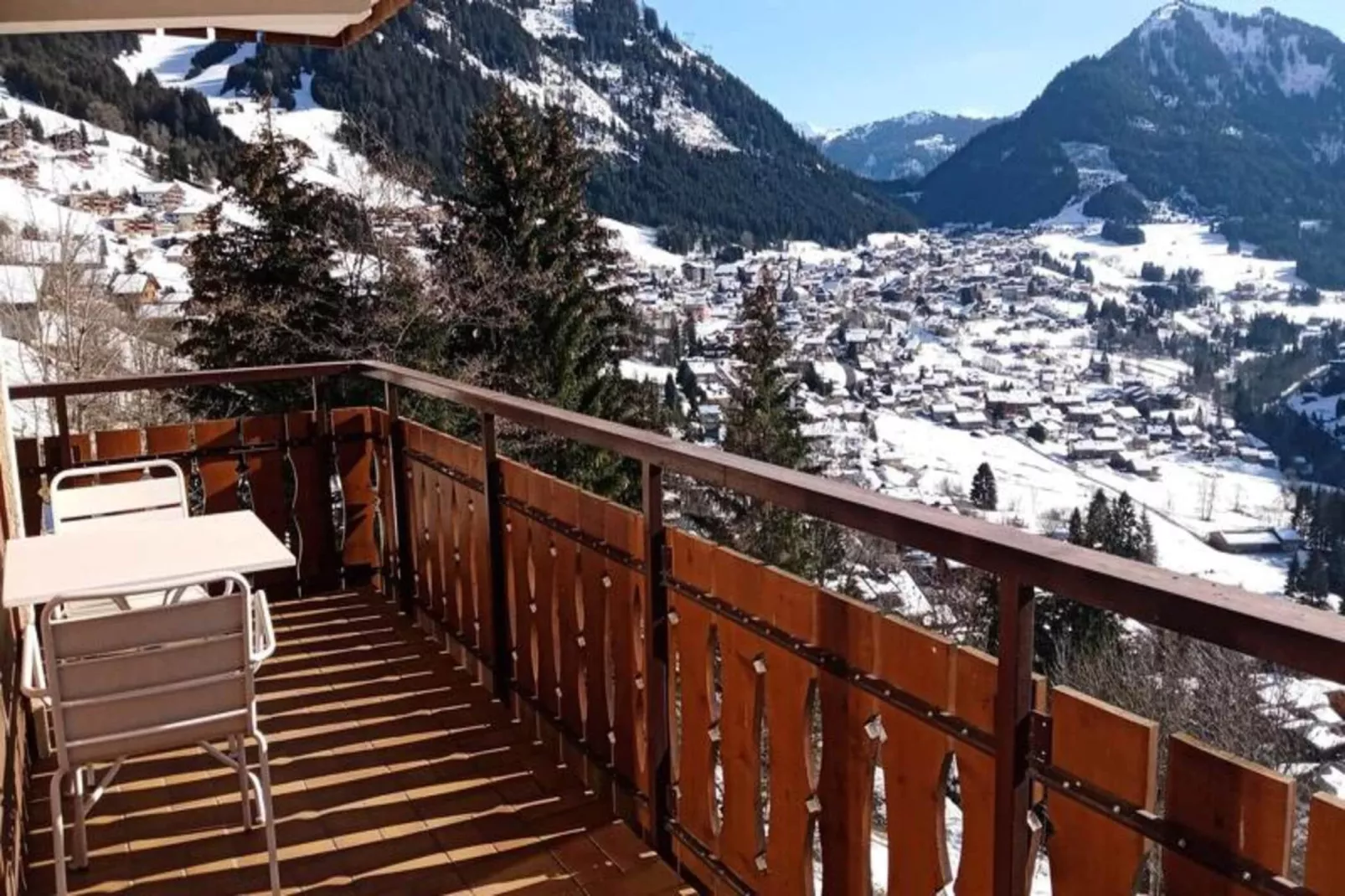 Chalets De Barbessine-Terrasbalkon