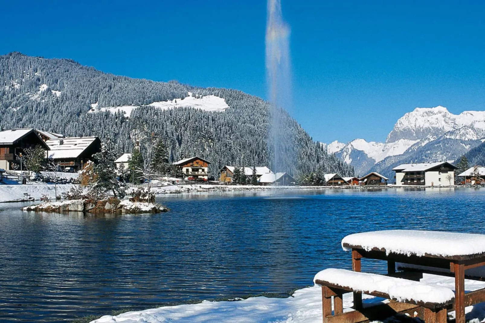 Résidence Les Balcons De Chatel-Gebied winter 20km