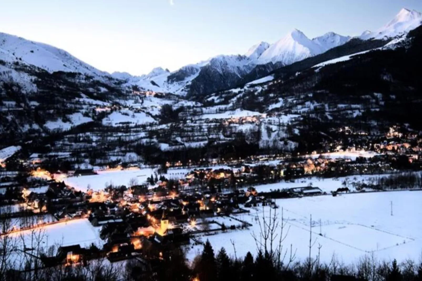 Résidence Aurette:neouvielle-Gebied winter 5km