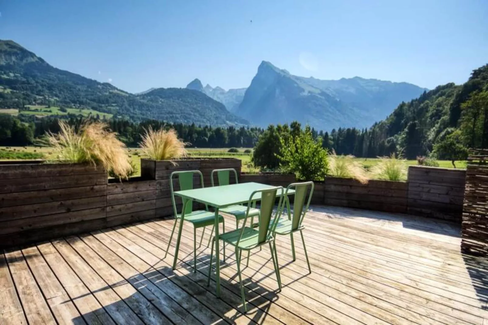 Chalet Le Gaillu - Terrasbalkon