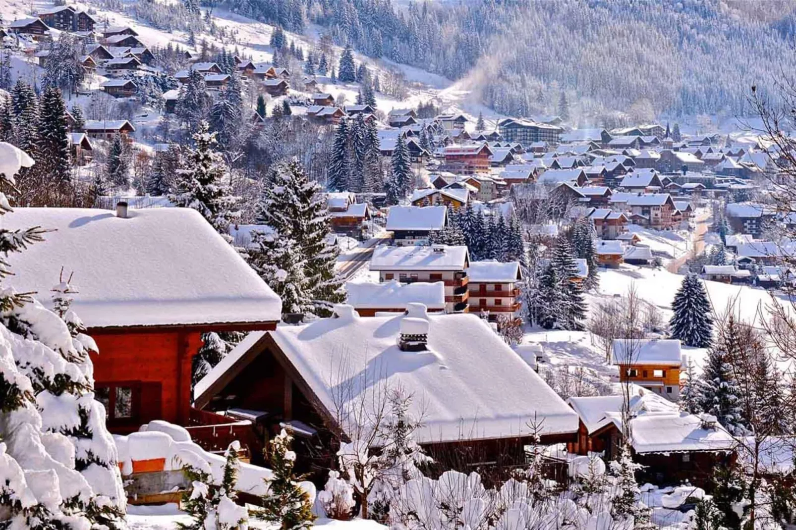 Résidence Sabaudia-Gebied winter 5km