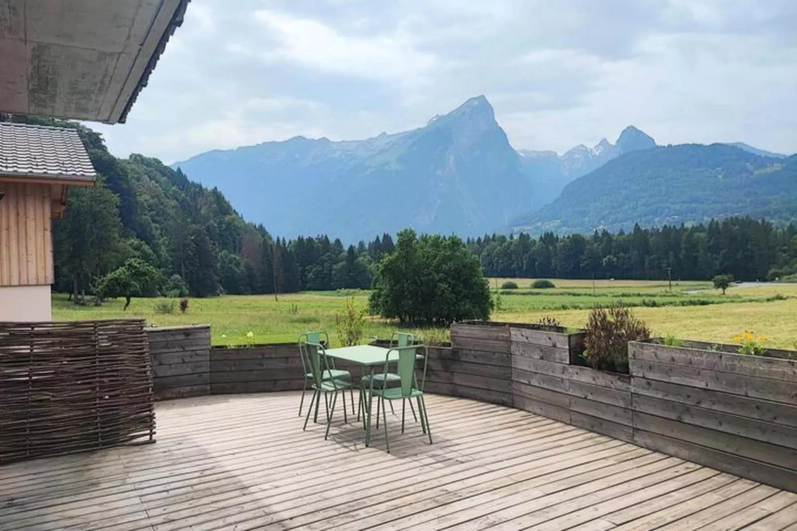 Chalet Le Gaillu - Terrasbalkon