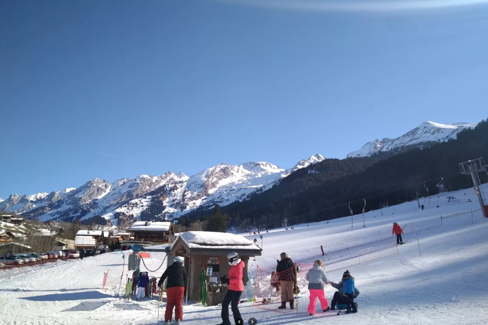 Résidence Le Yeti-Gebied winter 5km