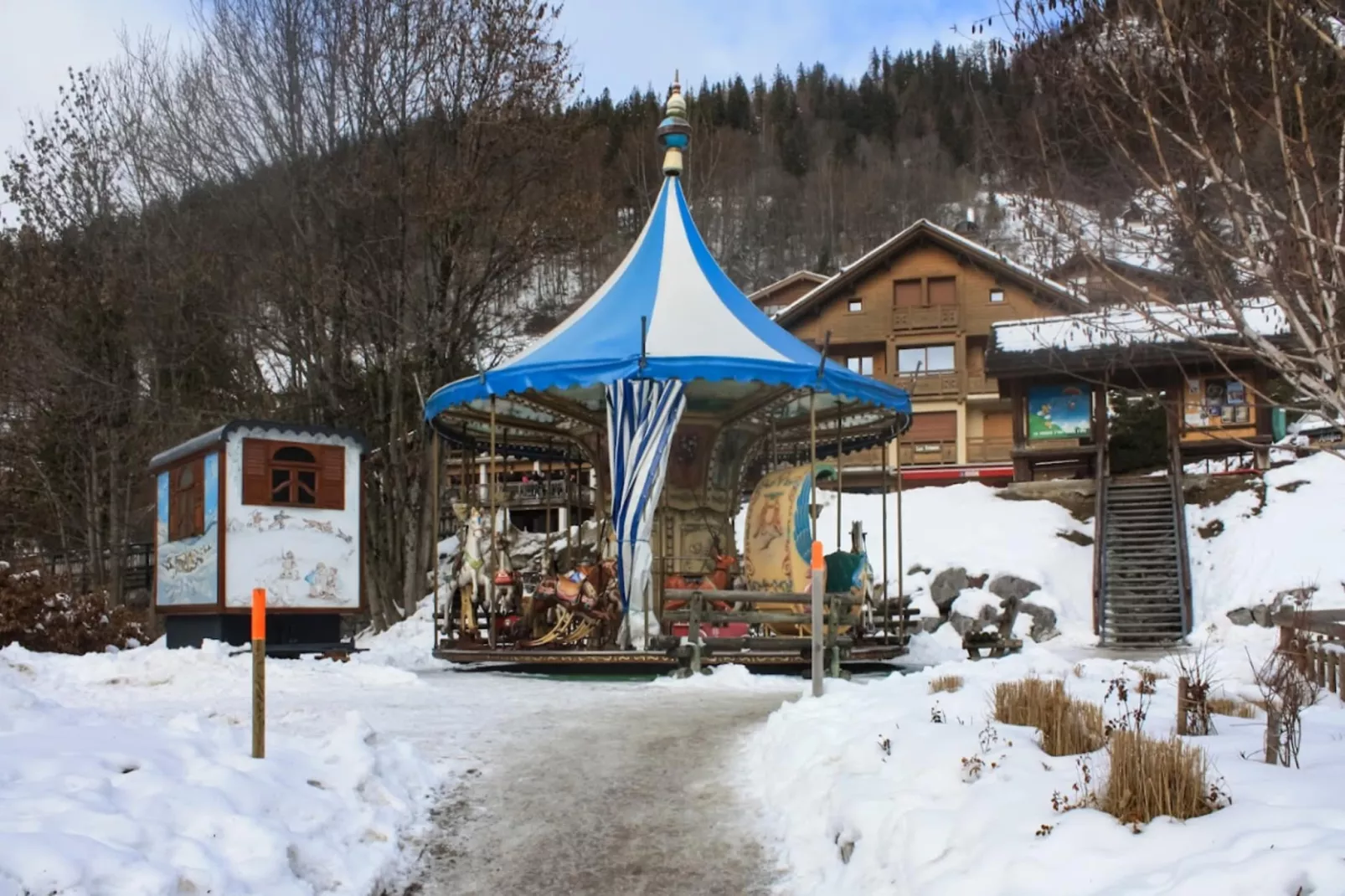 Résidence Kamchatka-Gebied winter 5km