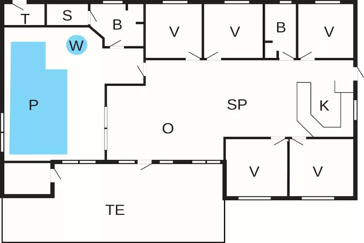 Luxe retraite met zwembad -- By Traum Ferienwohnungen-Plattegrond