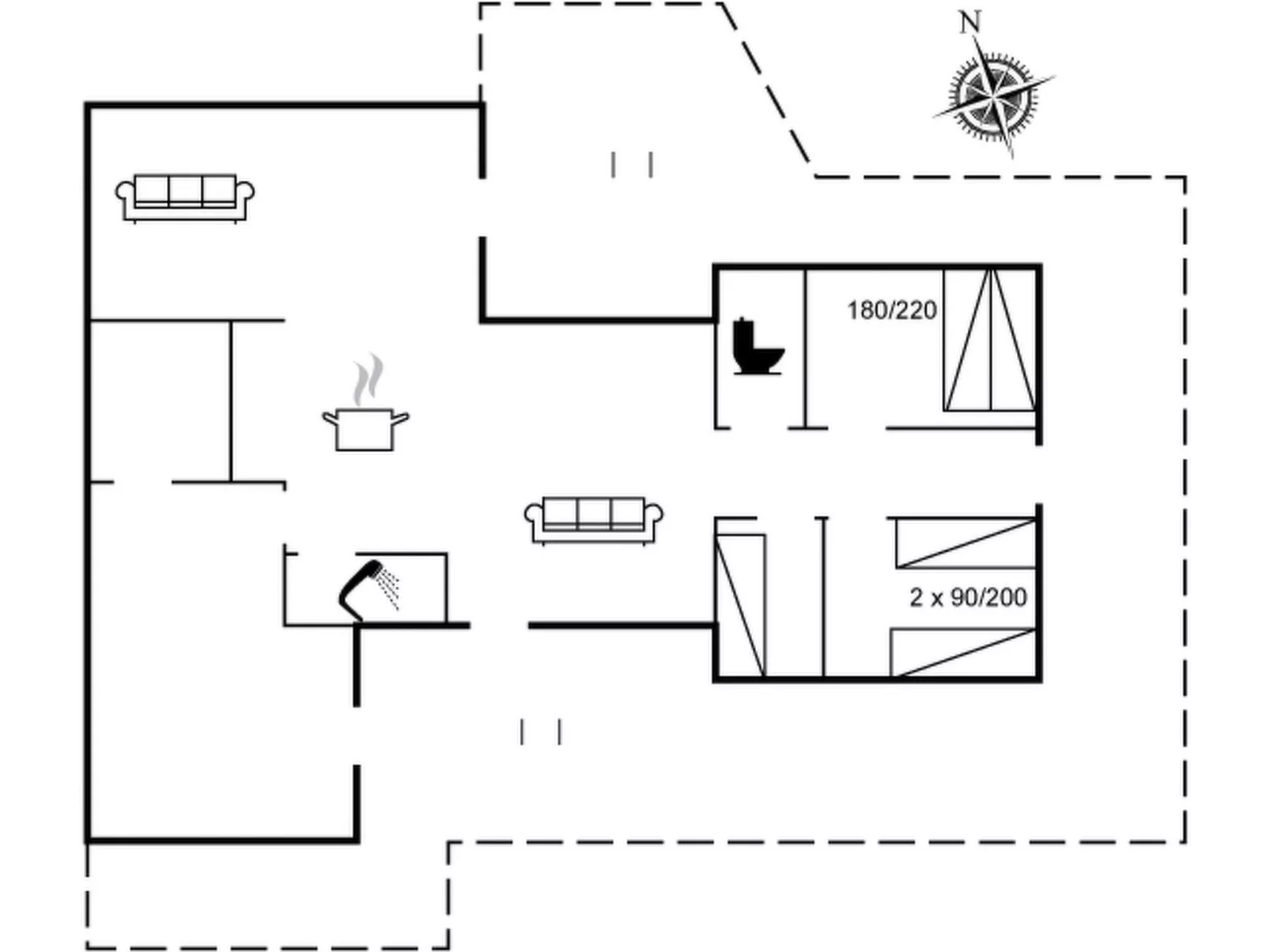 "Eroll" - 1.8km from the sea
