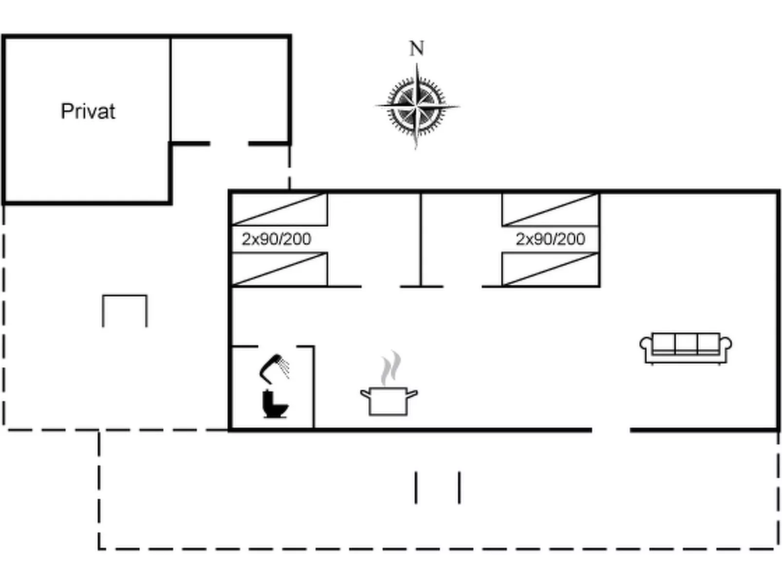 "Teodosija" - 20m from the sea