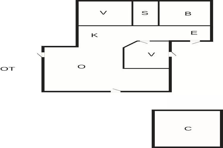 Moderne villa met sauna-retraite-Plattegrond