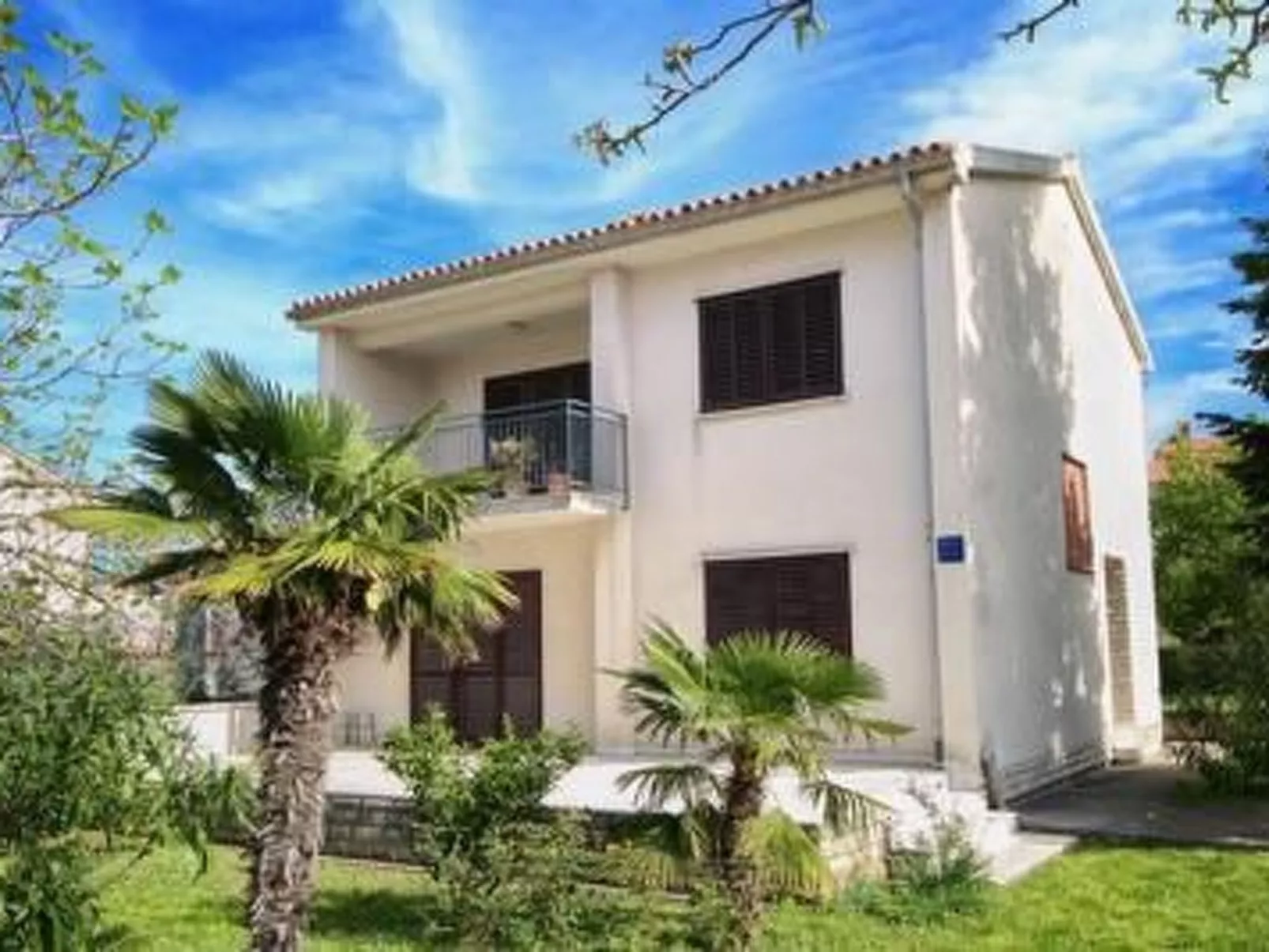 Ferienvilla "Romana" mit Blick auf das Wasser