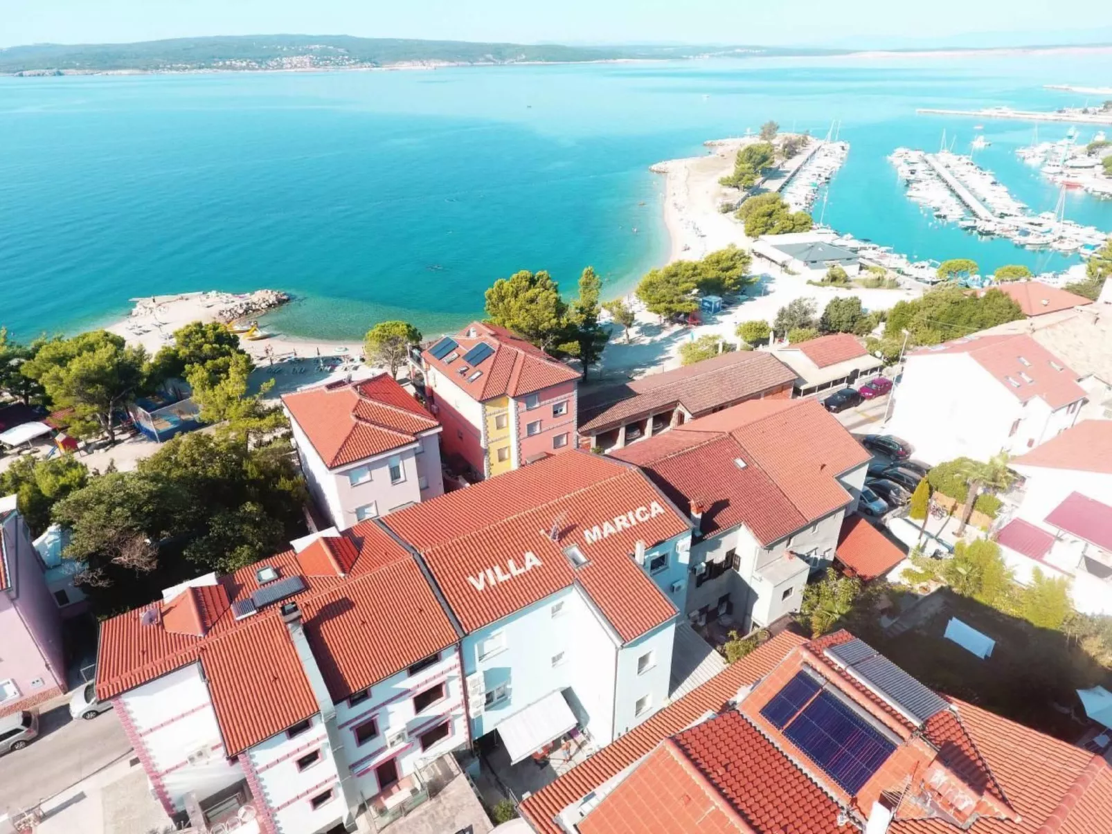 Appartement in Crikvenica mit Garten, Grill