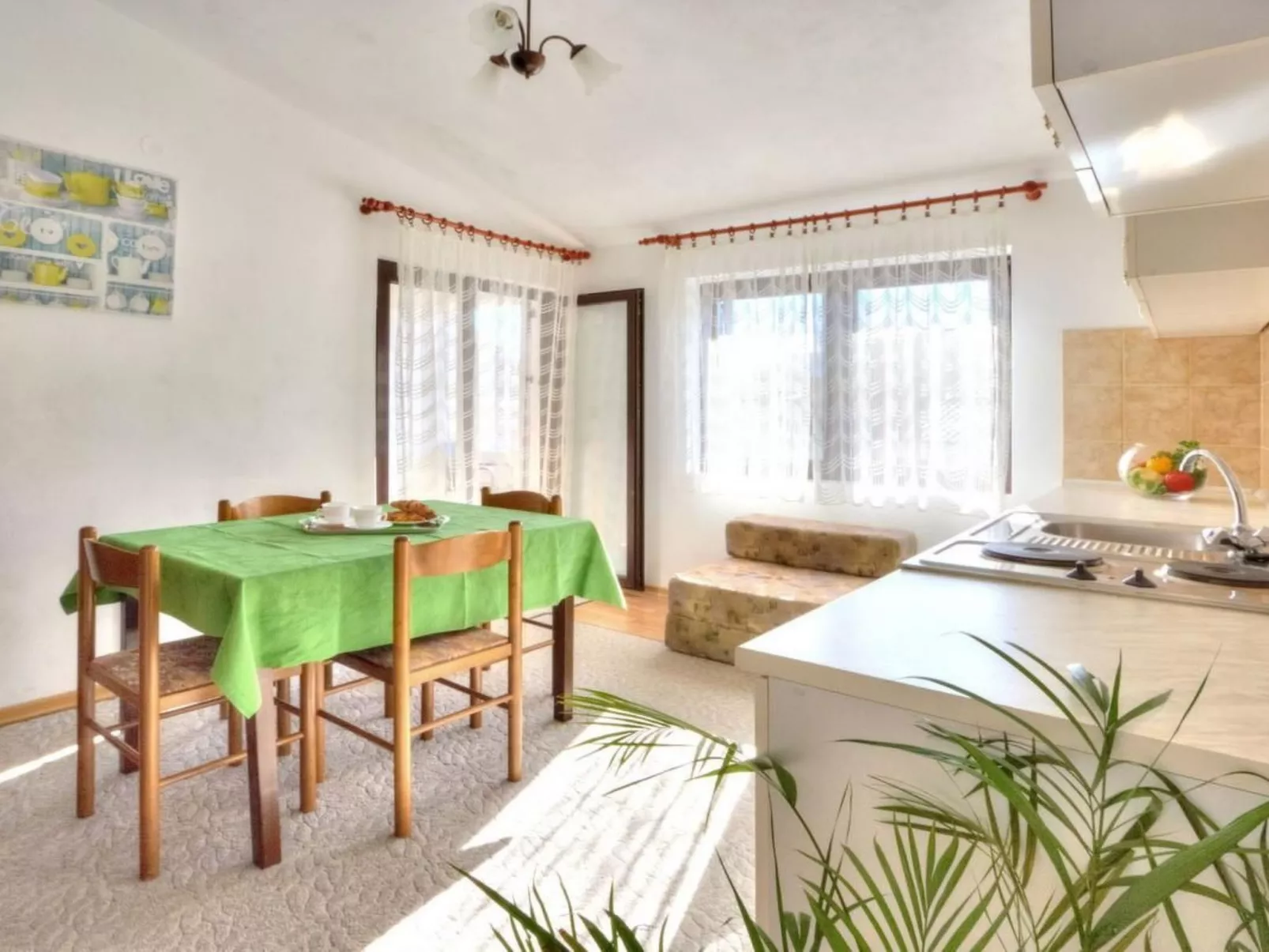 In Baška mit Eigenem Balkon