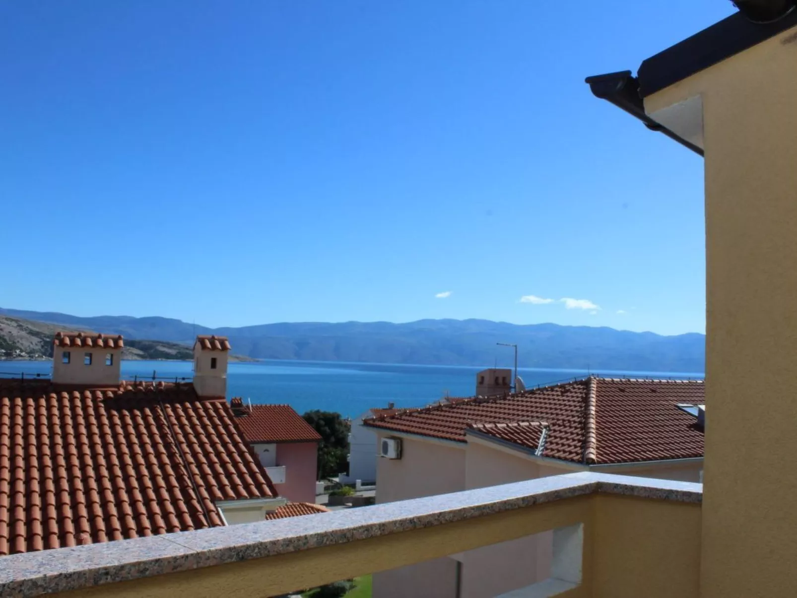 Wohnung in Baška mit Eigenem Balkon