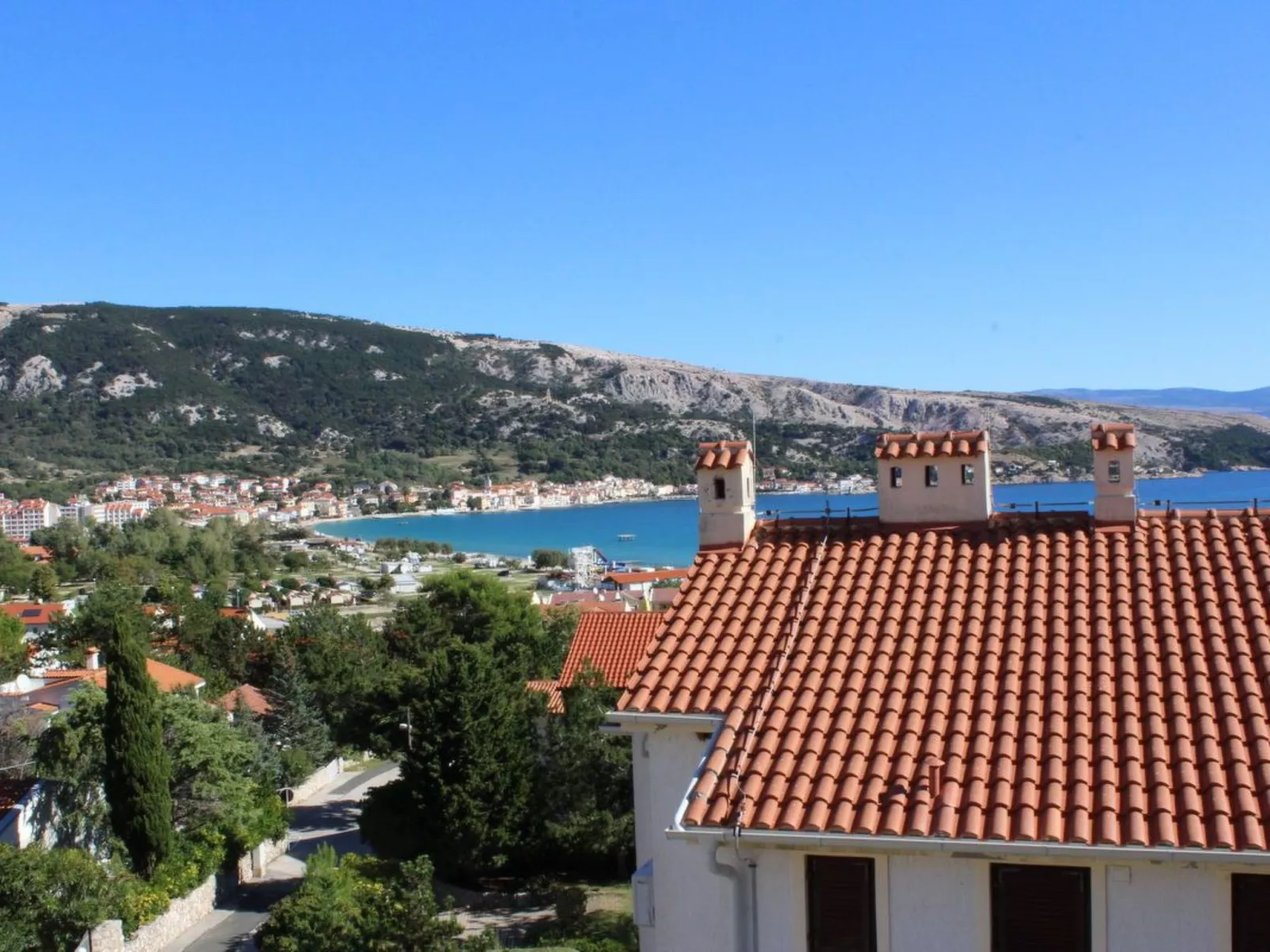 In Baška mit Eigenem Balkon