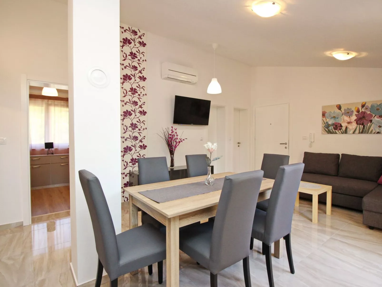 In Baška mit Eigenem Balkon