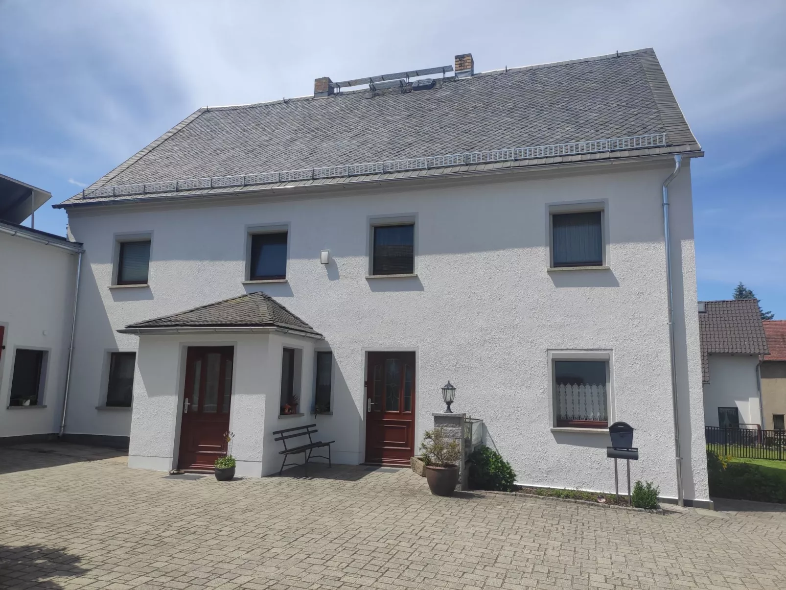 Mit eigenem Parkplatz