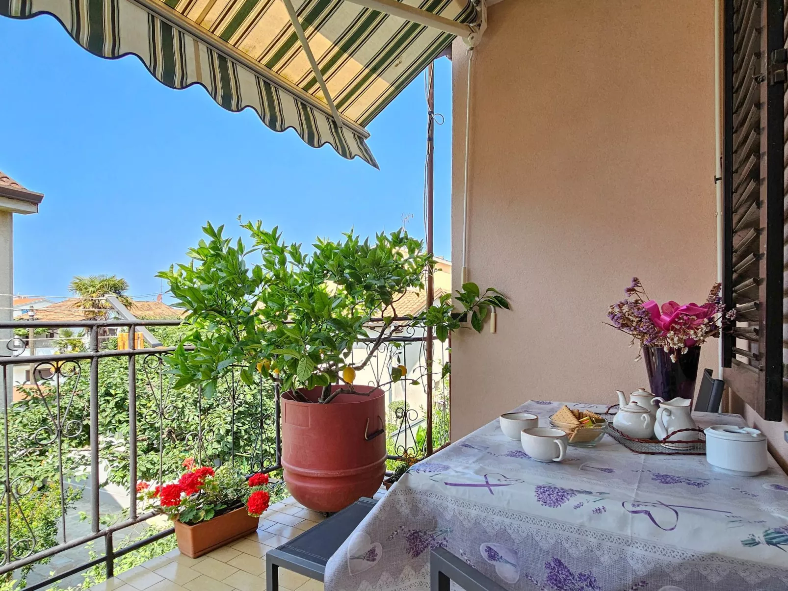 Appartement mit Balkon für 2 Personen