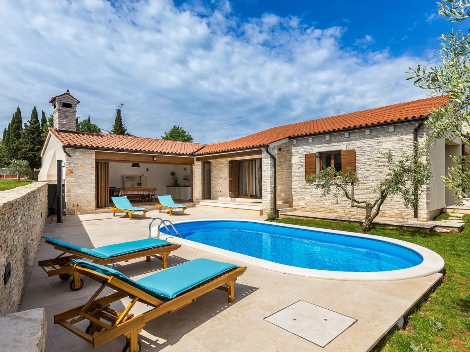 In Kavran mit Privatem Pool