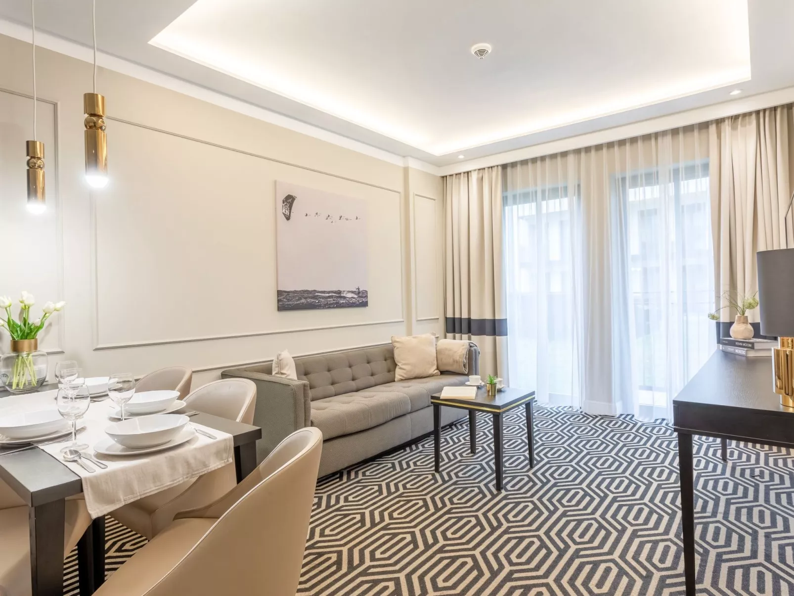 Stilvoll eingerichtete Ferienwohnung am Meer