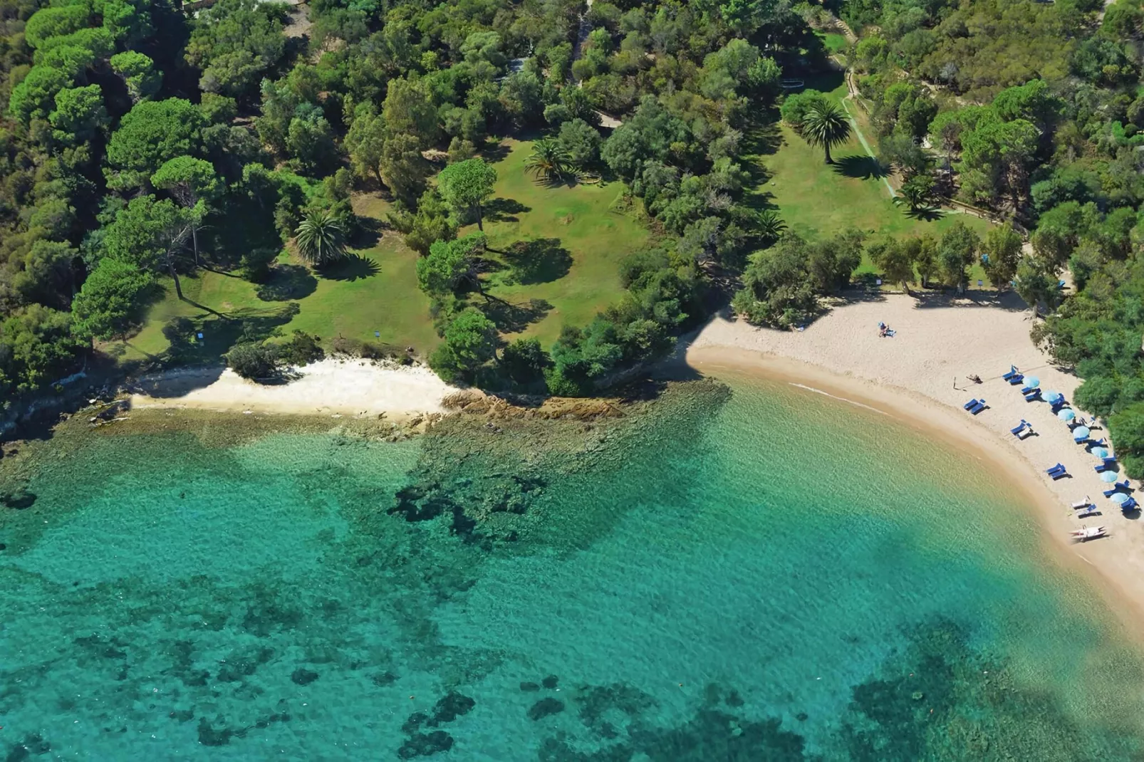 Holiday complex Il Mirto, Palau-Bilocale sea view-Gebieden zomer 1km