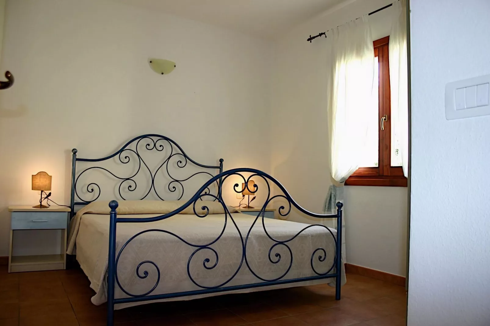 Residence Badus Badesi-Trilo 6 mit Meerblick-Slaapkamer