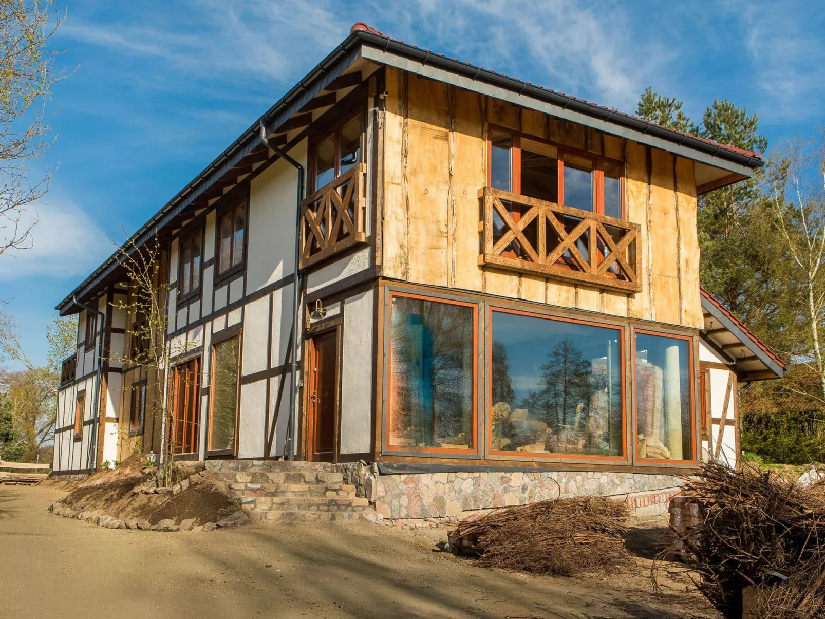 Saunalandschaft in Krąg - Residenza Straszydło