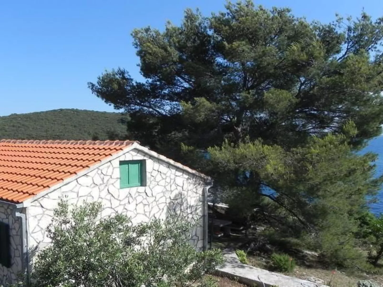 In Maslinica mit Großer Terrasse