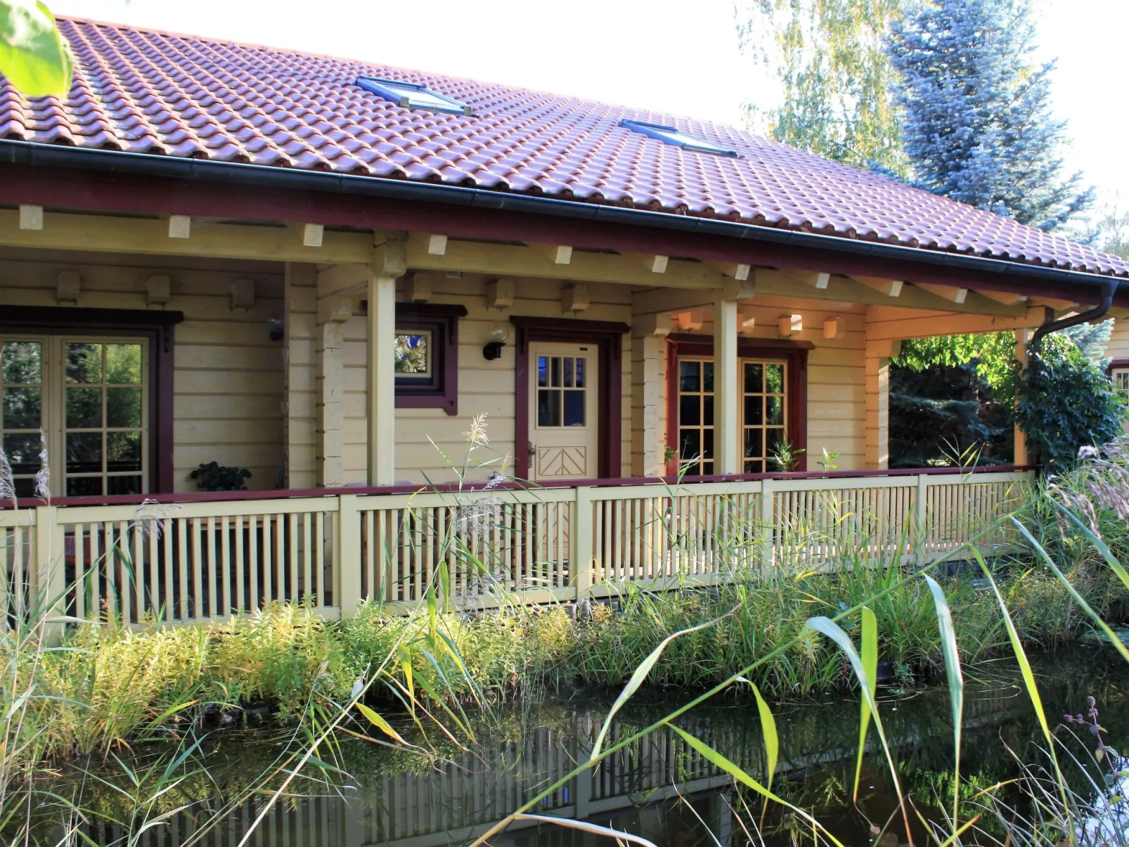Gemütliches Blockhaus in Waldrandlage mit Sauna