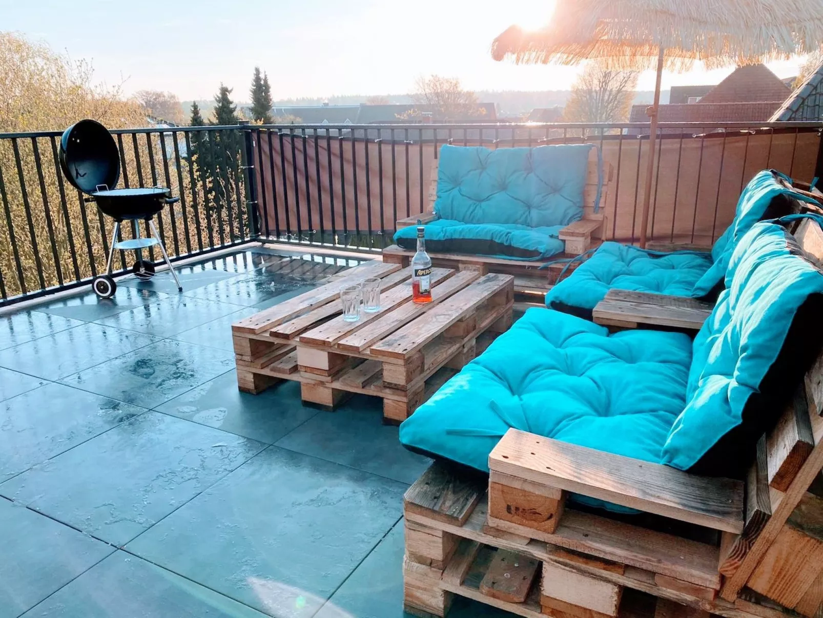 Luxus Penthouse im Grünen