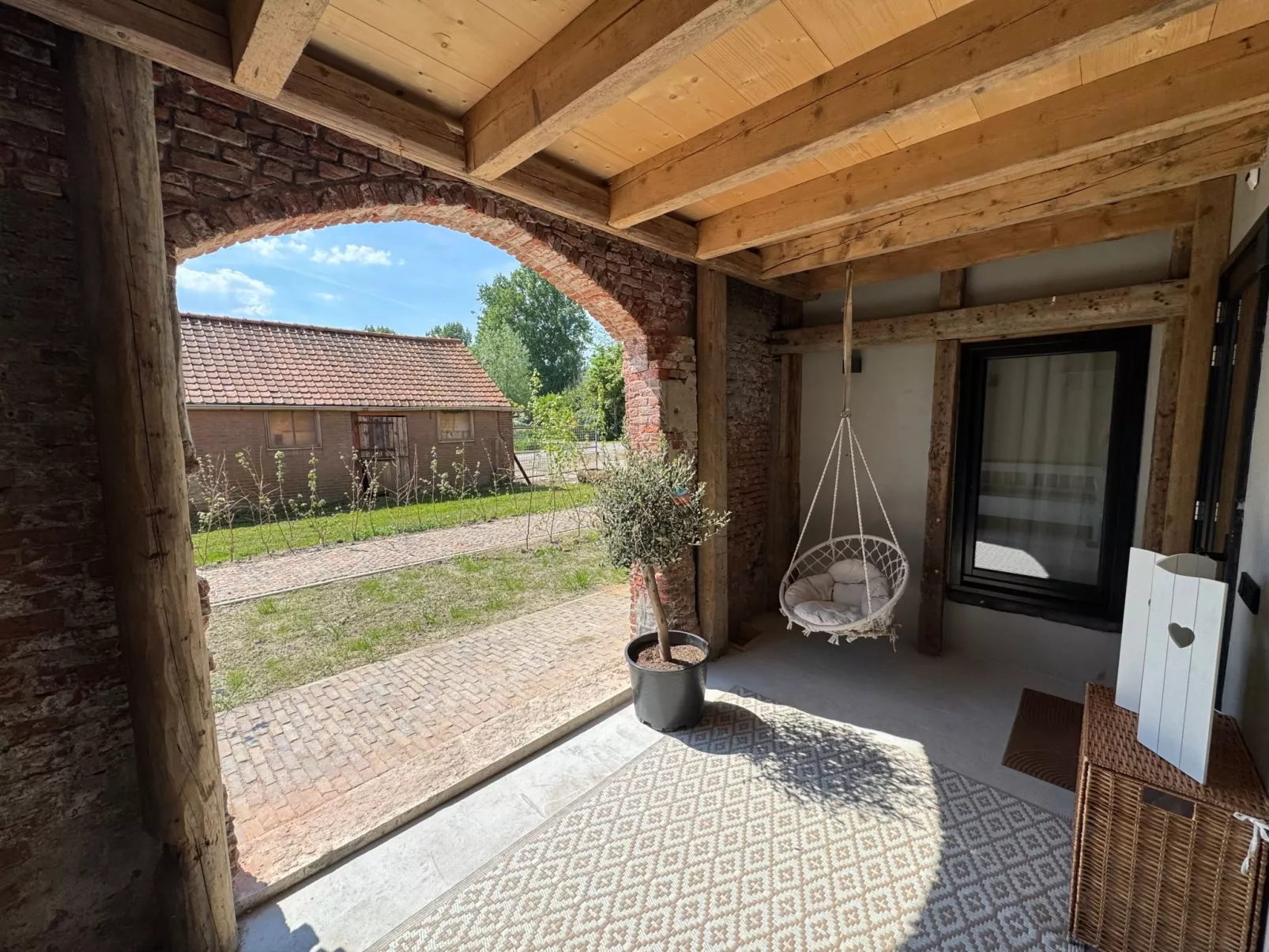 Luxus-App in der Scheune "Strandje groote Nol"