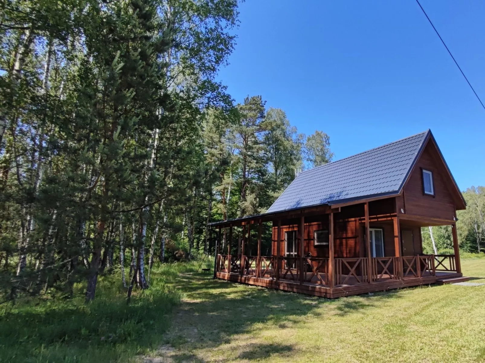 "Brown House" mit eigener Terrasse