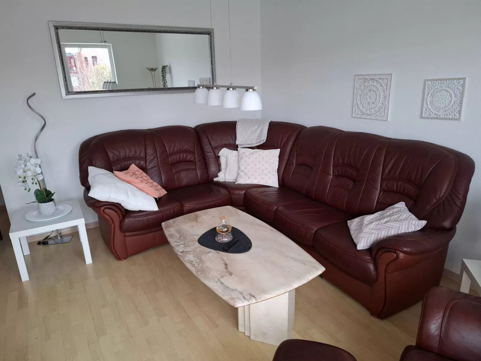 Private Ferienwohnung in Nordenham, großer Balkon