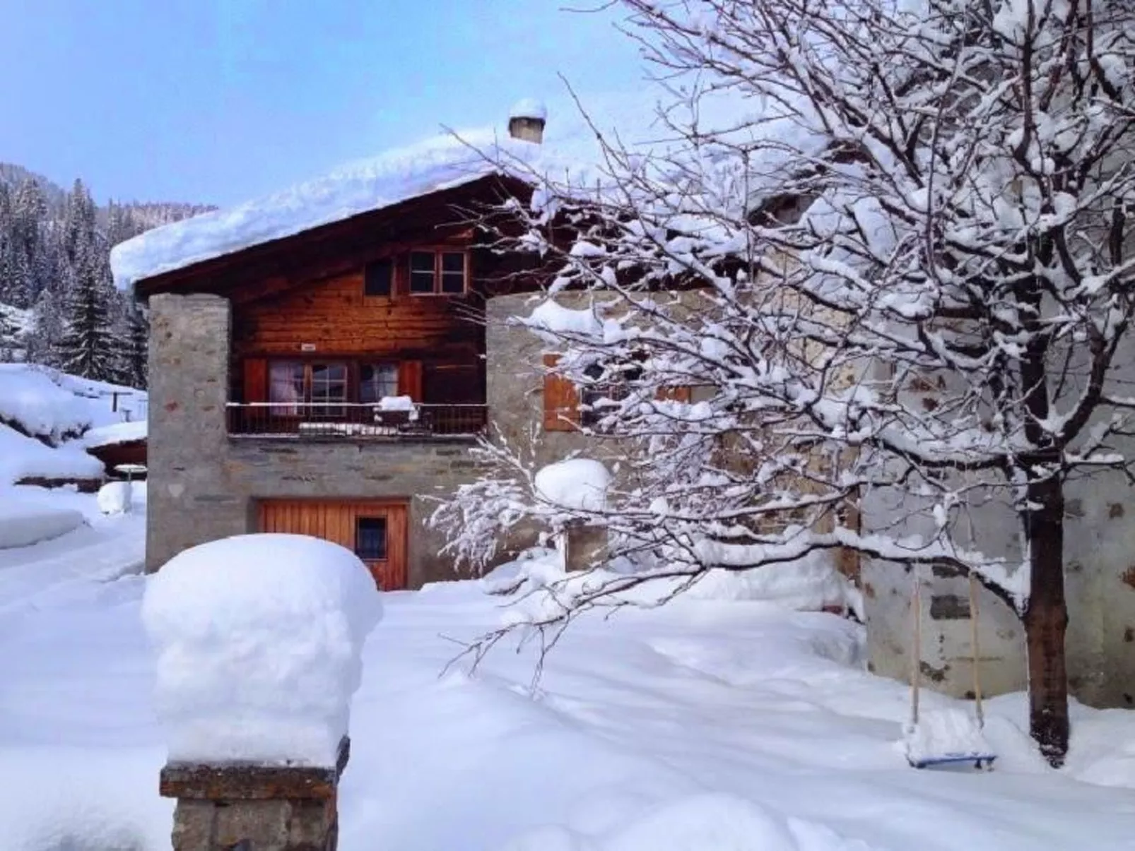 Maiensäss 5.5 Zi sonnig und rustikal