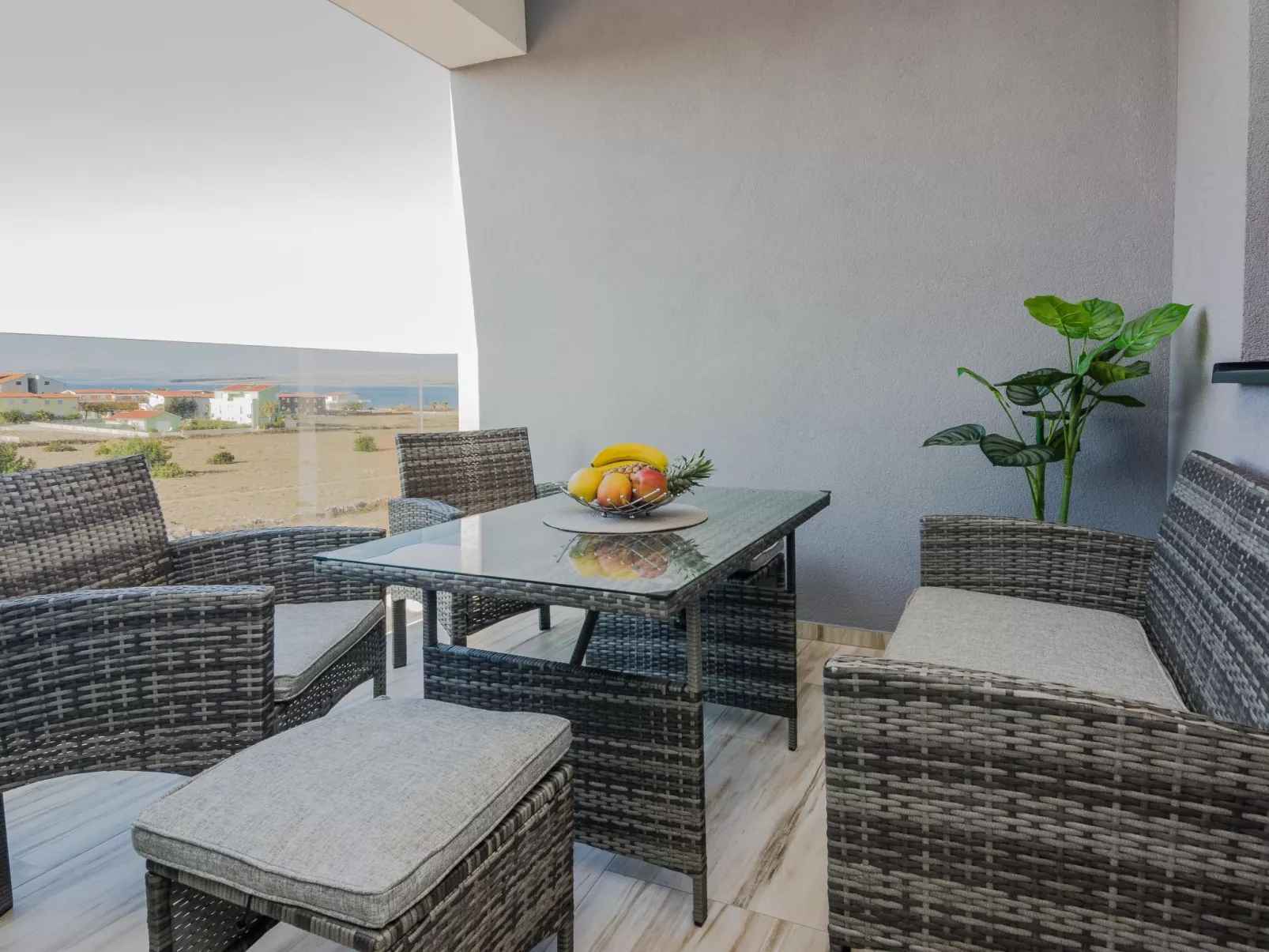 Wohnung mit Meerblick Glamour Vir - Agentur TA Leut