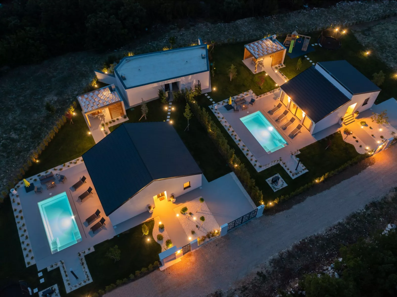 Villa Bandelli mit Spa in Oklaj