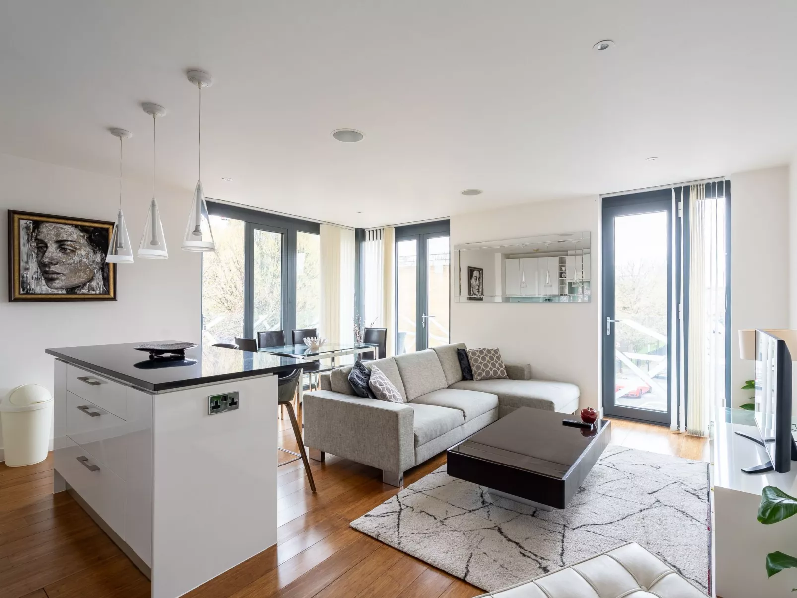 Luxuriöse 2-Bett-Wohnung im Hotelstil in Notting Hill