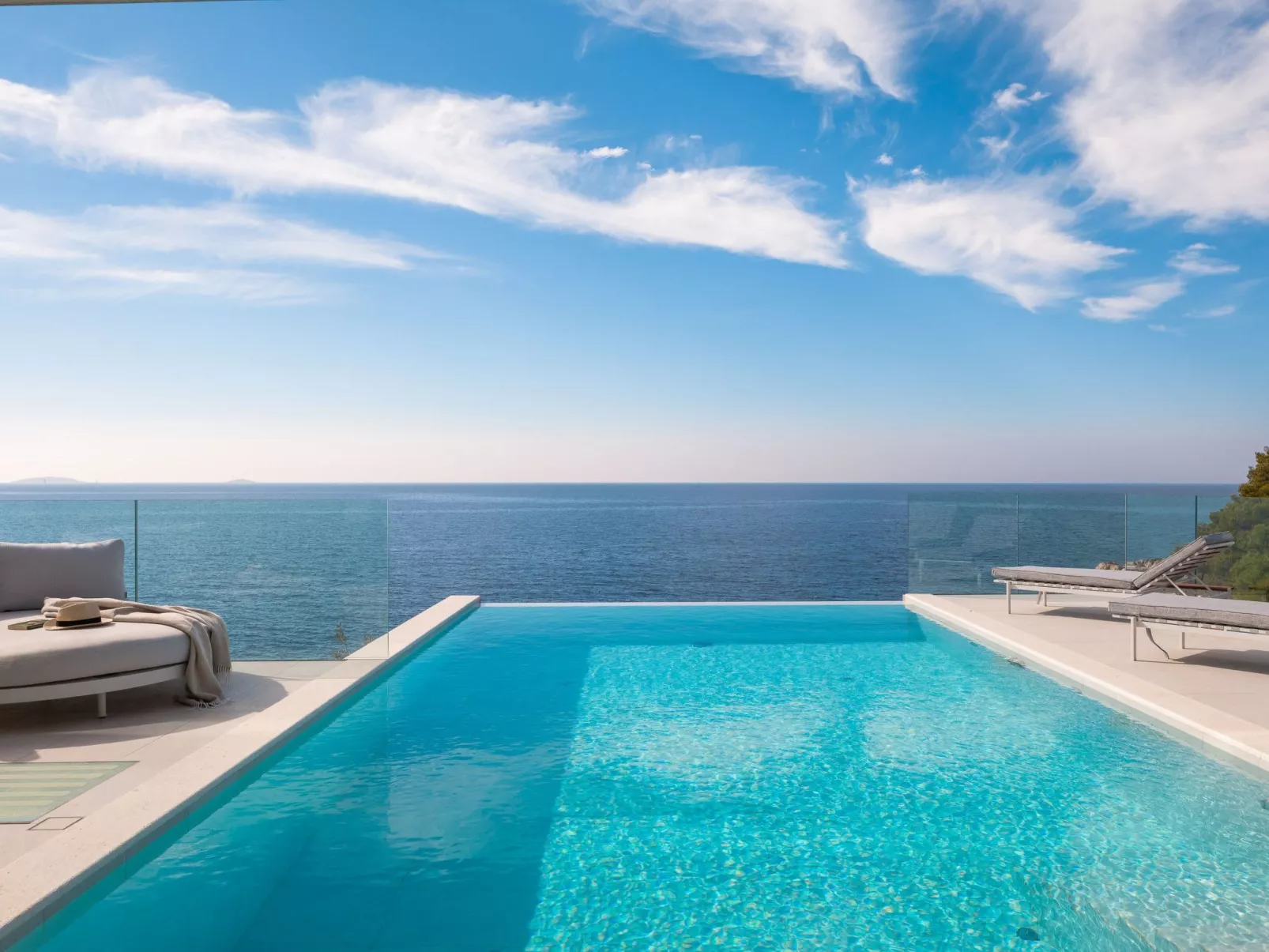 Villa mit Infinity-Pool