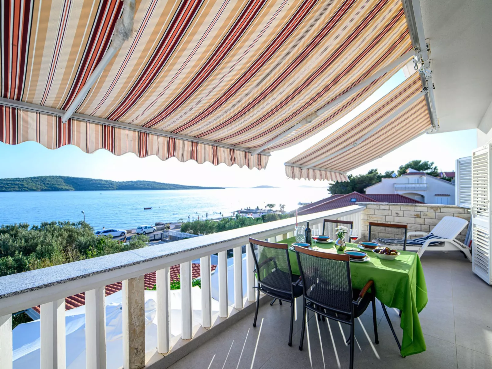 Wohnung mit Blick auf das Wasser