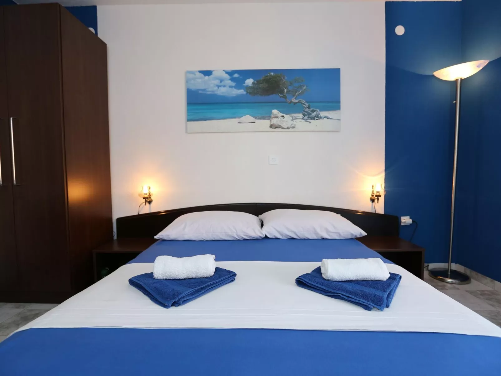 Villa Mediteran, kleine Ferienwohnung mit Balkon