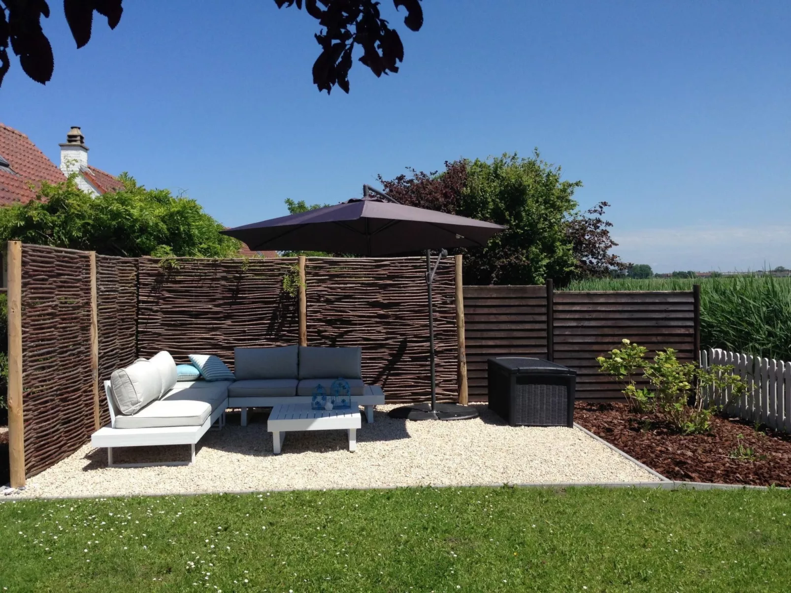 Polderwind mit Blick auf die Felder