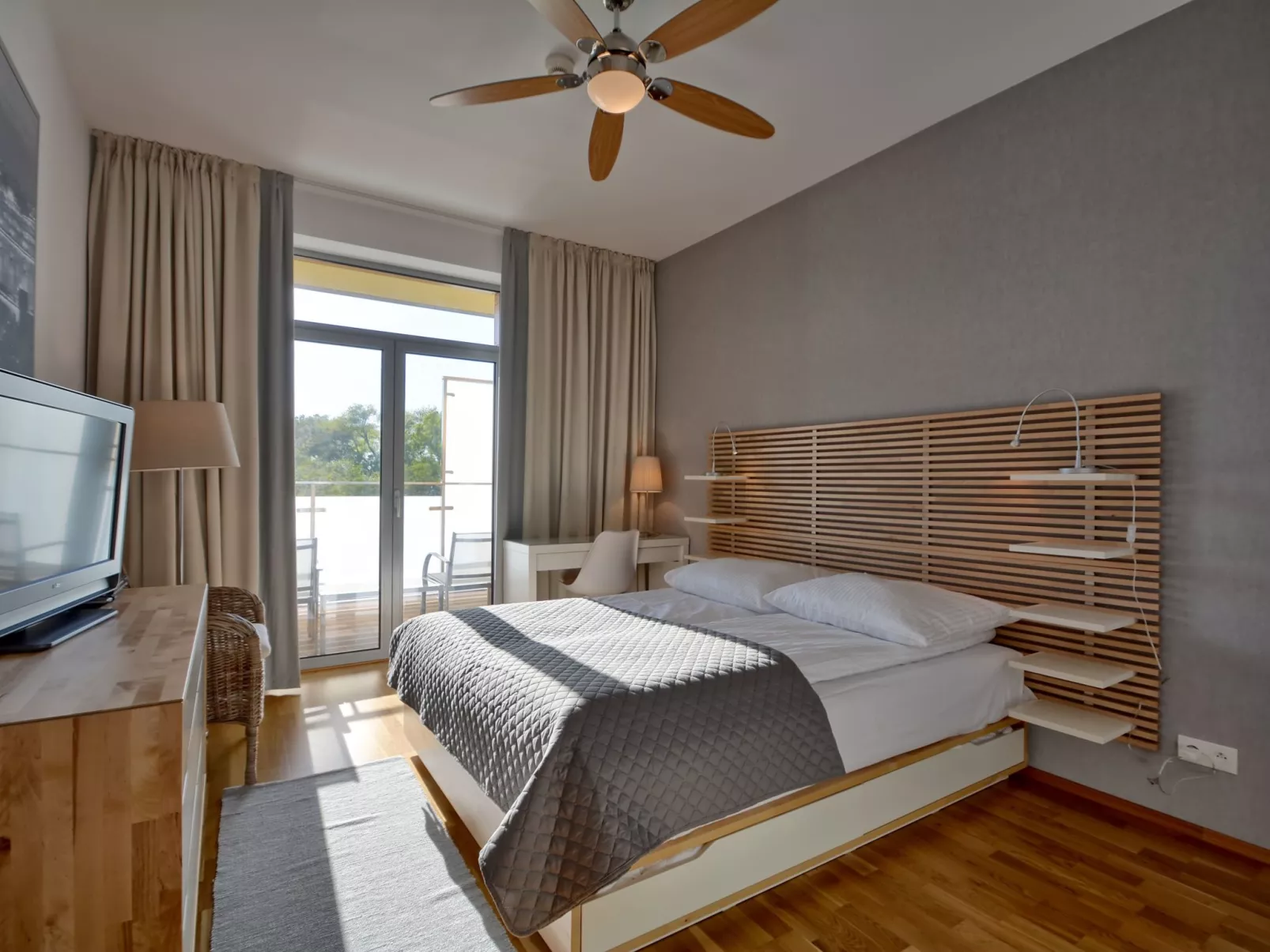 Luxuriöse Wohnung auf einer Düne mit Meerblick