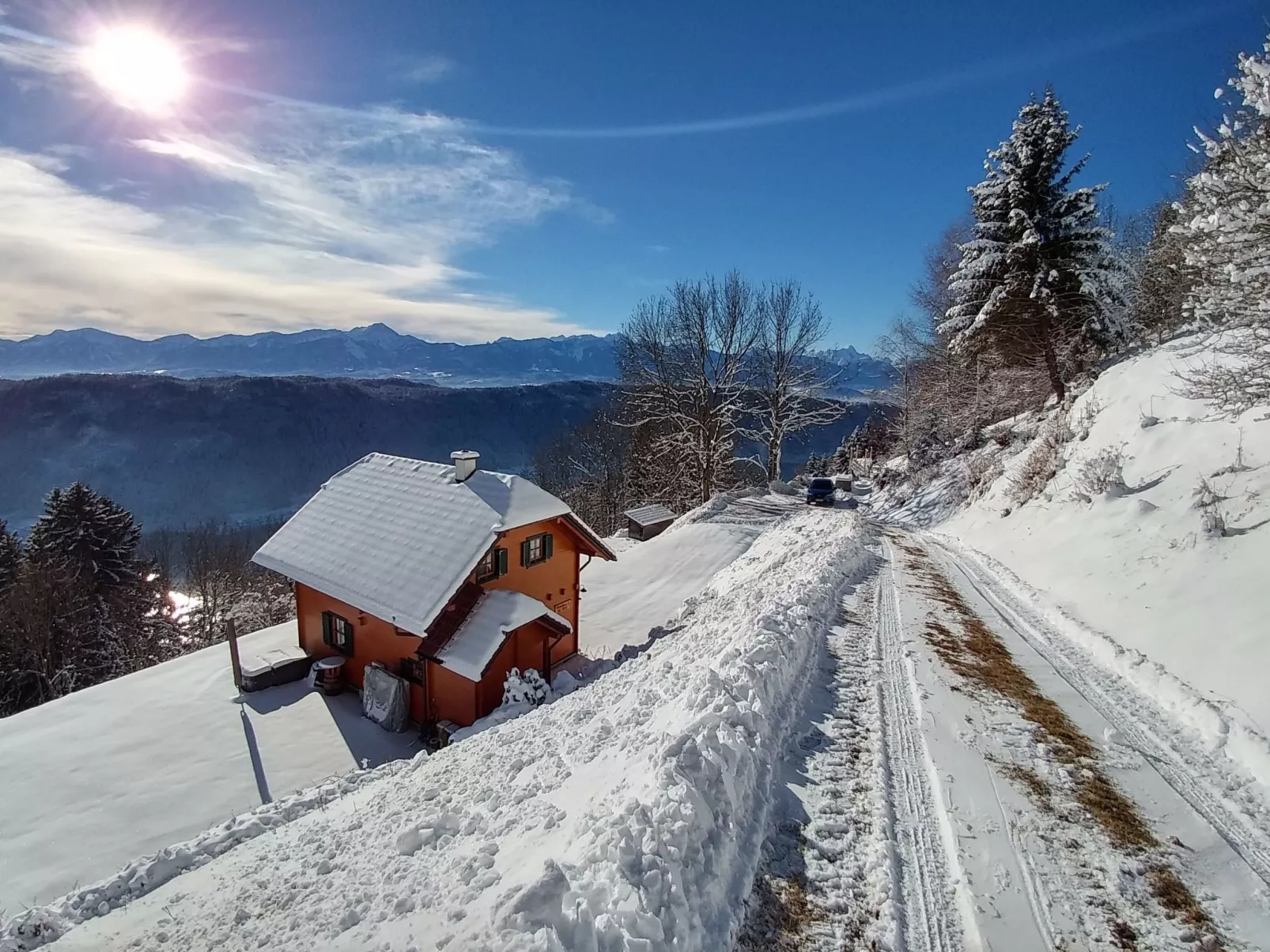 Almchalet Orter in Treffen am Ossiacher See