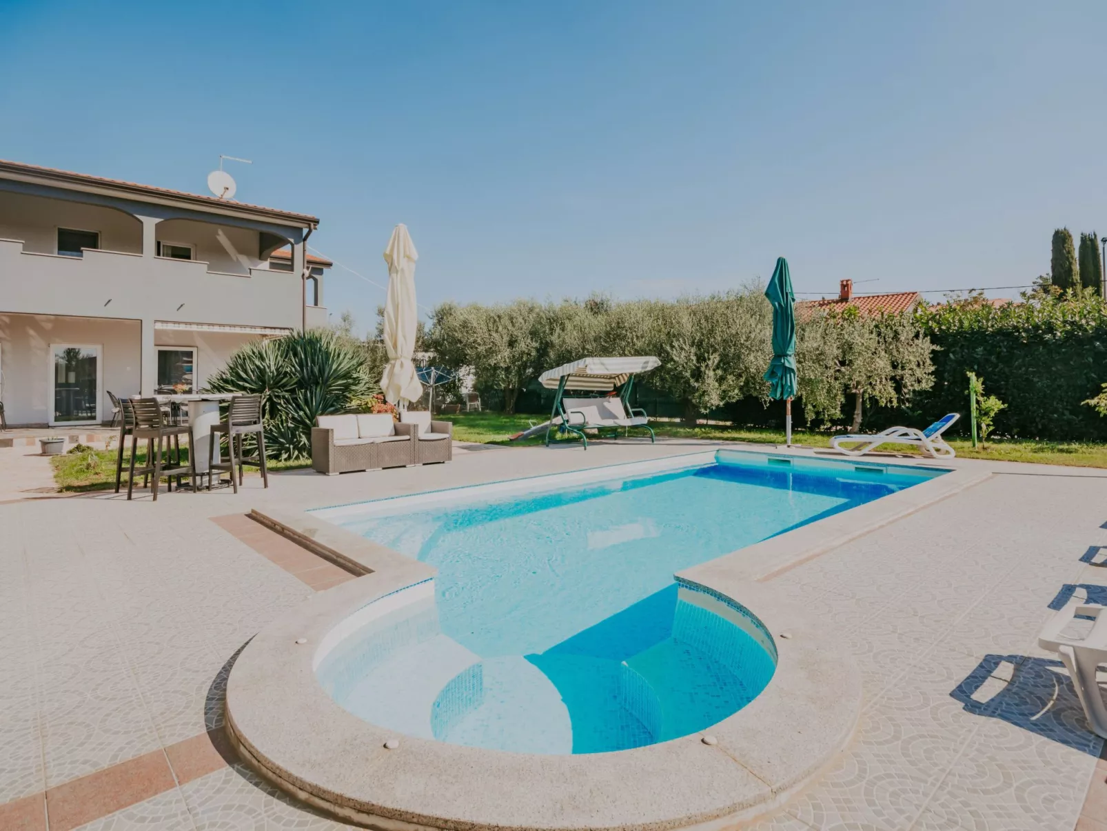 Zweistöckiges Ferienhaus Villa Dany