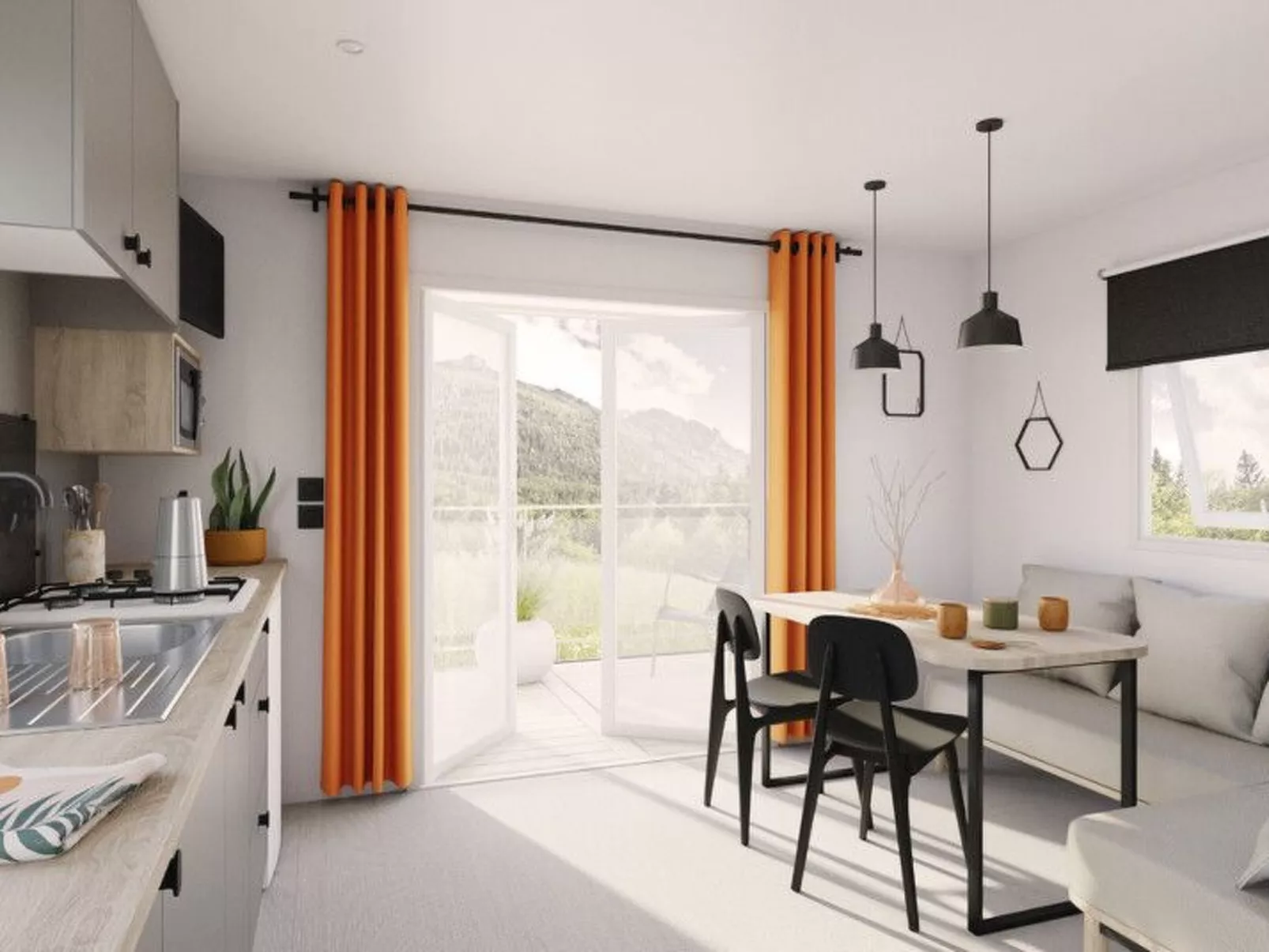 In Hohenlychen mit Grill, Loggia 5