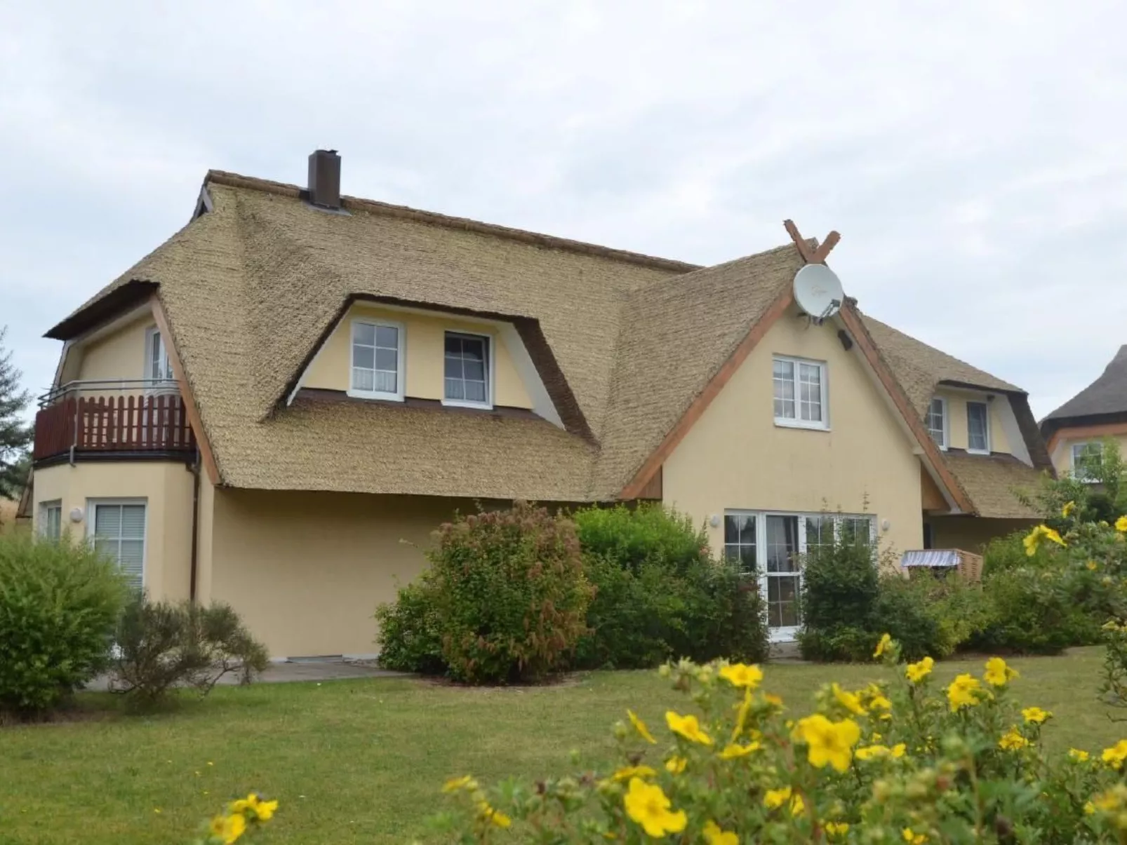 Appartement in Middelhagen mit Terrasse und Garten