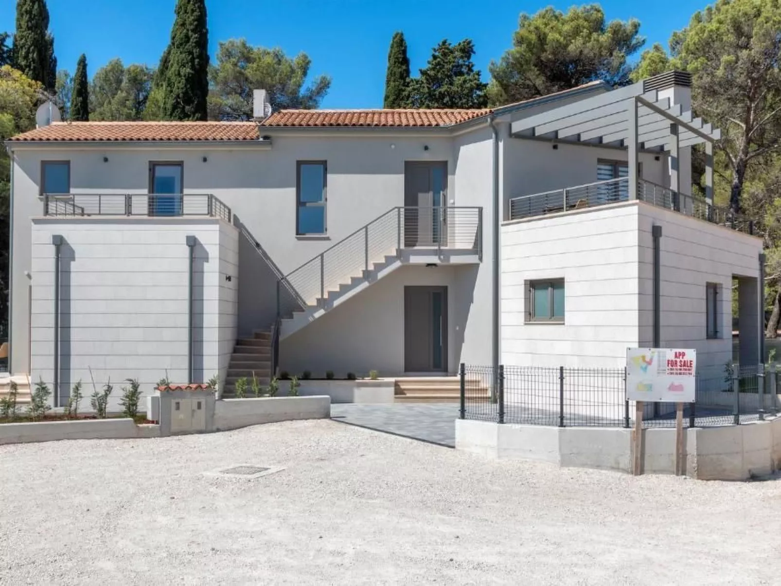 Im Dorf Valbandon, 800 m vom Strand entfernt