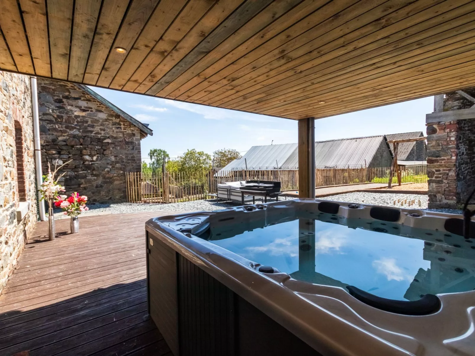Landhaus mit Jacuzzi