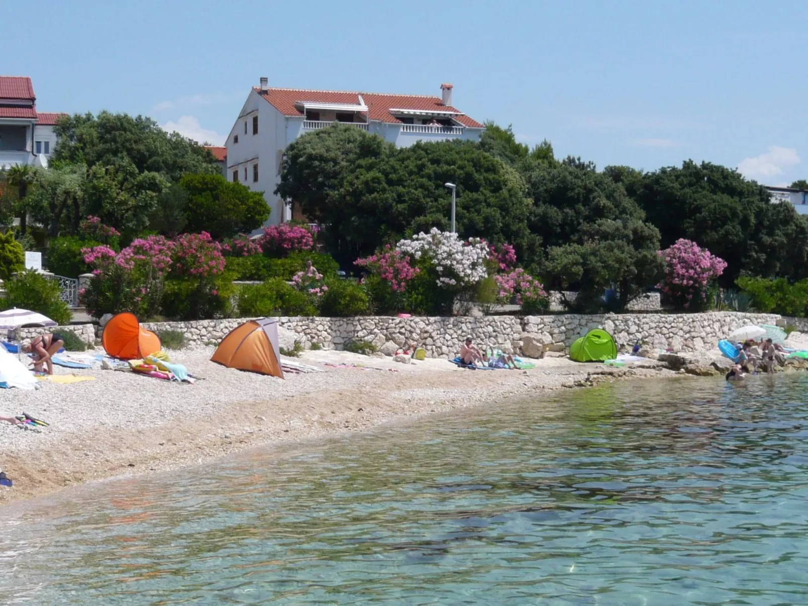 "Mia" mit Blick auf das Wasser