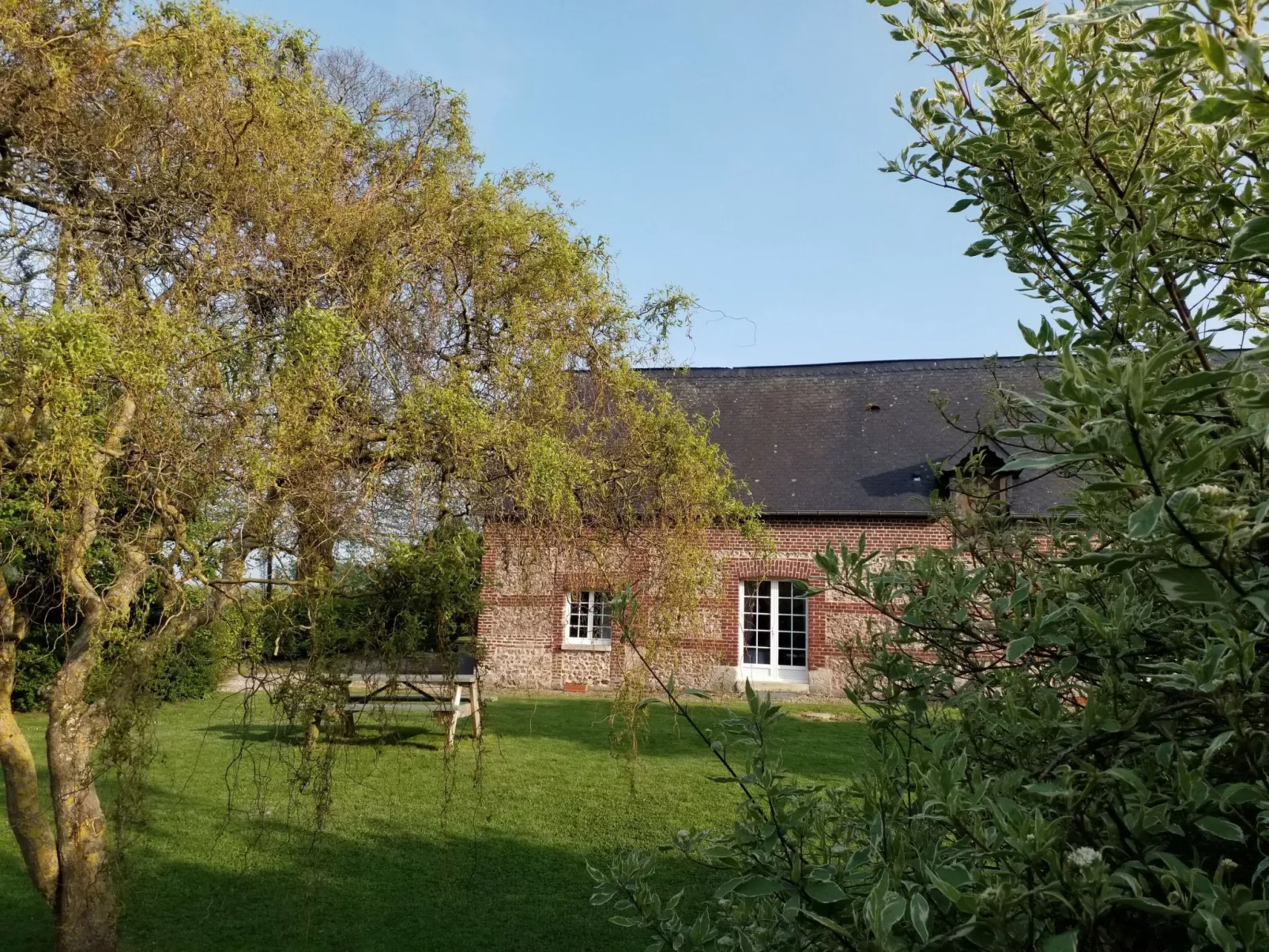 Normannisches Ferienhaus mit Charme les châtaigniers 1 Zimmer