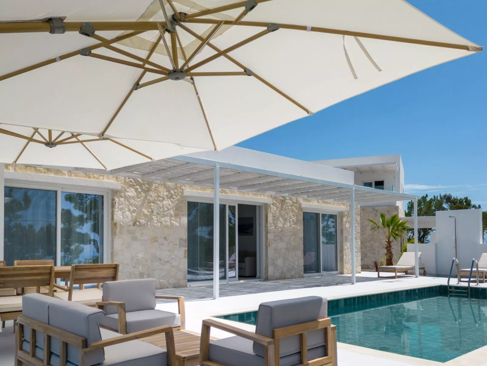 Villa Maria mit privatem Pool und Meerblick