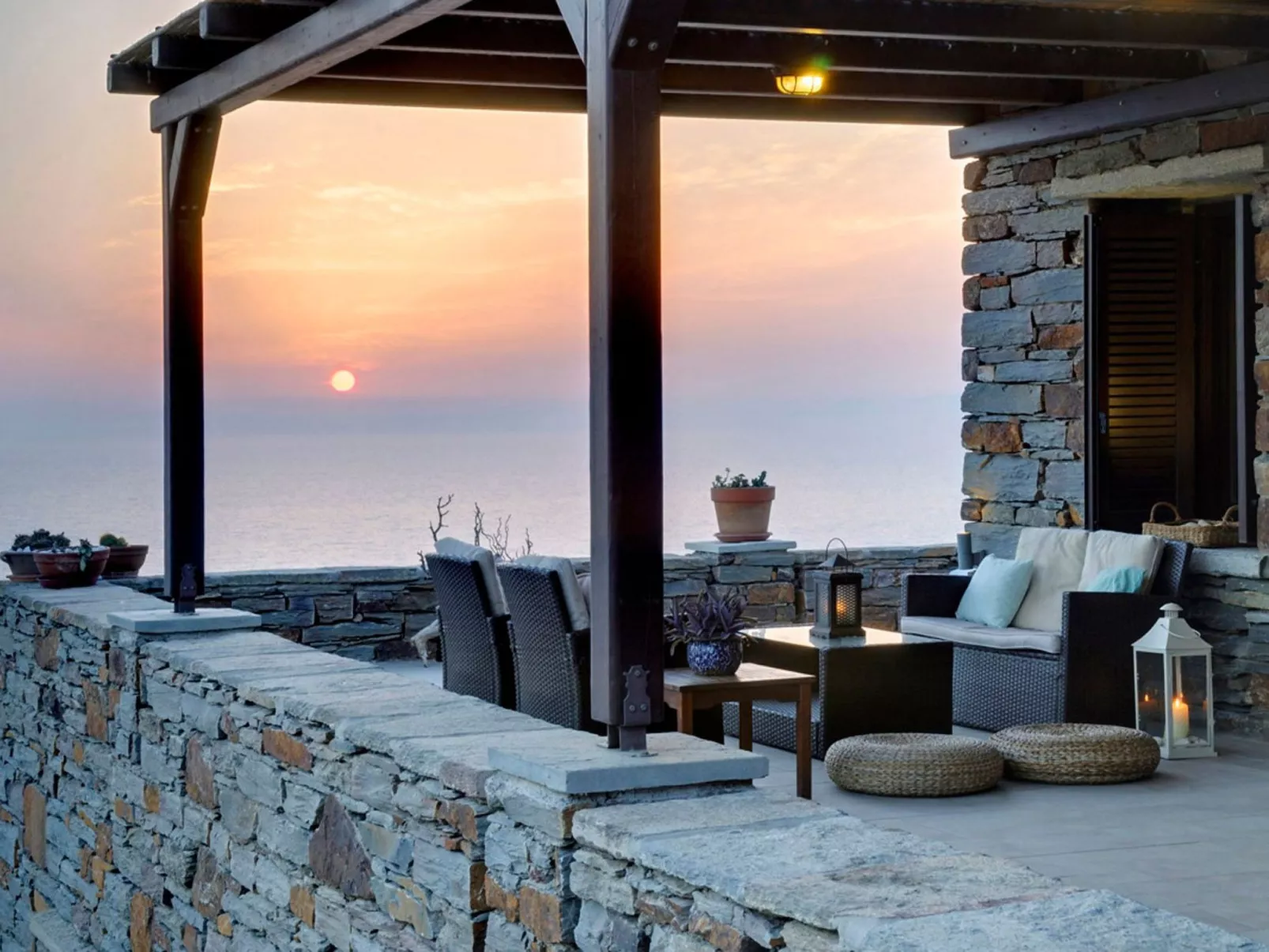 Luxusvilla bietet privaten Zugang zu einem abgelegenen Strand